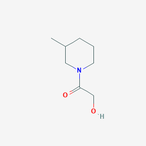 2-Hydroxy-1-(3-methylpiperidin-1-yl)ethan-1-one - 82554-10-7