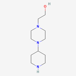 2-(4-Piperidin-4-ylpiperazin-1-yl)ethanol - 884497-64-7