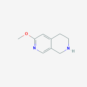 6-Methoxy-1,2,3,4-tetrahydro-2,7-naphthyridine - 893566-81-9