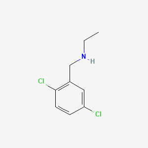(2,5-Dichloro-benzyl)-ethyl-amine - 90390-17-3