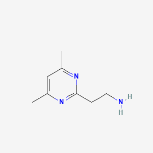 2-(4,6-Dimethylpyrimidin-2-yl)ethanamine - 933720-41-3
