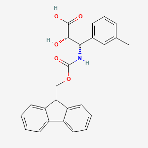 (2S,3S)-3-((((9H-Fluoren-9-yl)methoxy)carbonyl)amino)-2-hydroxy-3-(m-tolyl)propanoic acid - 959581-14-7