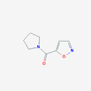 5-(pyrrolidin-1-ylcarbonyl)isoxazole - 98239-65-7