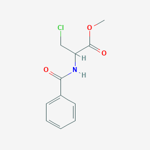 Methyl 2-benzamido-3-chloropropanoate - 33646-32-1