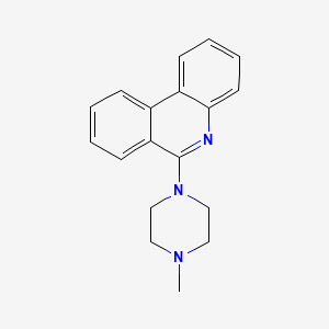 6-(4-Methylpiperazin-1-yl)phenanthridine - 23441-13-6