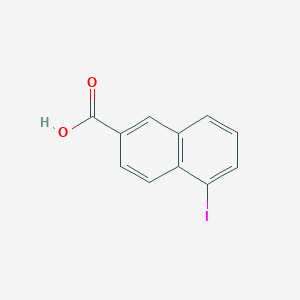 5-Iodonaphthalene-2-carboxylic acid - 99866-71-4