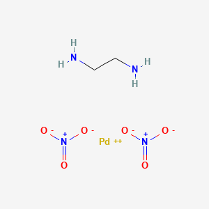 (Ethylenediamine)dinitratopalladium(II) - 63994-76-3