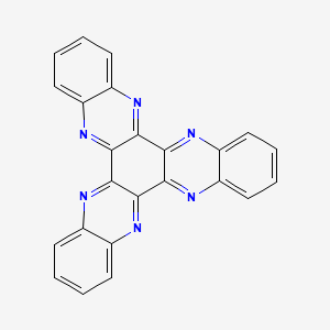 3,10,13,20,23,30-hexazaheptacyclo[20.8.0.02,11.04,9.012,21.014,19.024,29]triaconta-1(30),2,4,6,8,10,12,14,16,18,20,22,24,26,28-pentadecaene - 214-83-5