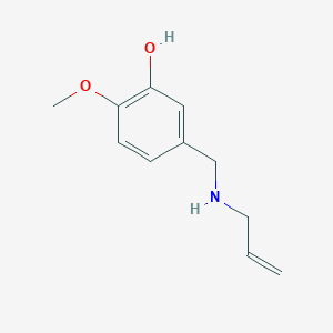 2-Methoxy-5-{[(prop-2-en-1-yl)amino]methyl}phenol - 1019561-00-2