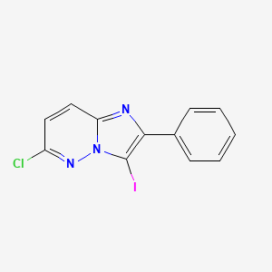 6-Chloro-3-iodo-2-phenylimidazo[1,2-b]pyridazine - 1023697-90-6