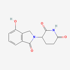 3-(4-Hydroxy-1-oxoisoindolin-2-yl)piperidine-2,6-dione - 1061604-41-8
