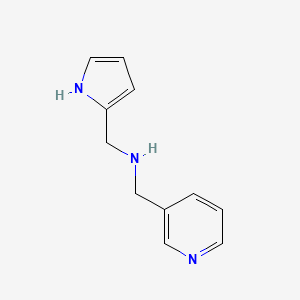 (pyridin-3-ylmethyl)(1H-pyrrol-2-ylmethyl)amine - 1142214-29-6