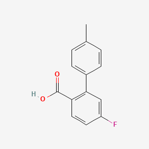 4-Fluoro-2-(4-methylphenyl)benzoic acid - 1178258-53-1