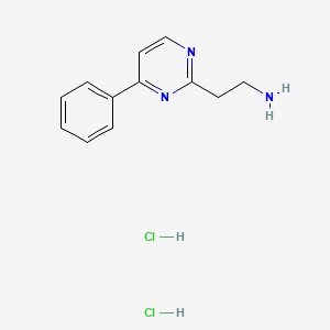 2-(4-Phenyl-pyrimidin-2-YL)-ethylamine dihydrochloride - 1187930-50-2