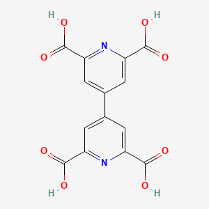 [4,4'-Bipyridine]-2,2',6,6'-tetracarboxylic acid - 124558-60-7