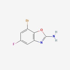 7-Bromo-5-fluoro-1,3-benzoxazol-2-amine - 1249225-71-5