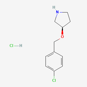 (R)-3-(4-Chloro-benzyloxy)-pyrrolidine hydrochloride - 1261234-02-9