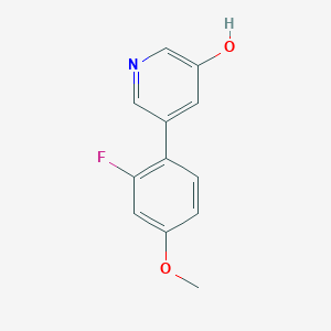 5-(2-Fluoro-4-methoxyphenyl)pyridin-3-ol - 1261895-78-6