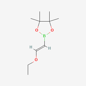 (E)-2-(2-Ethoxyvinyl)-4,4,5,5-tetramethyl-1,3,2-dioxaborolane - 1360111-87-0