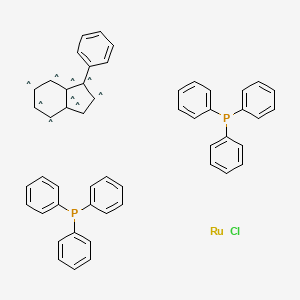 Chloro(3-phenylindenyl)bis(triphenylphosphine)ruthenium(II) - 1360949-97-8