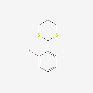 2-(2-Fluorophenyl)-1,3-dithiane - 138036-92-7