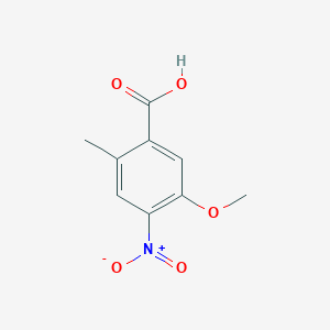 5-Methoxy-2-methyl-4-nitrobenzoic acid - 1401423-31-1