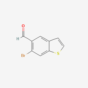 6-Bromobenzo[b]thiophene-5-carbaldehyde - 143810-54-2