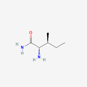 (2S,3S)-2-amino-3-methylpentanamide - 14445-54-6