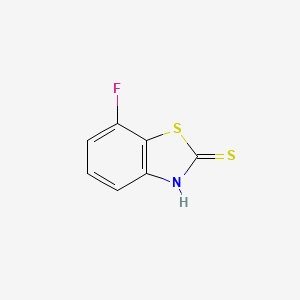 7-Fluorobenzo[d]thiazole-2(3H)-thione - 154327-29-4