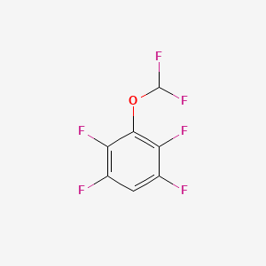 3-(Difluoromethoxy)-1,2,4,5-tetrafluoro-benzene - 155466-60-7