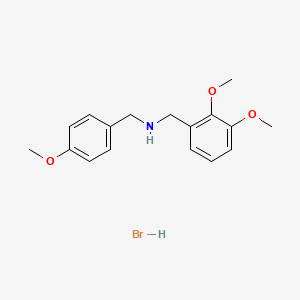 (2,3-Dimethoxybenzyl)(4-methoxybenzyl)amine hydrobromide - 1609409-42-8