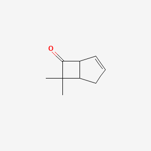 7,7-Dimethylbicyclo[3.2.0]hept-3-en-6-one - 164716-95-4
