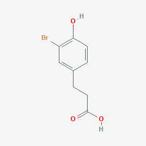 3-(3-Bromo-4-hydroxyphenyl)propanoic acid - 20146-10-5