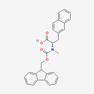 N-Fmoc-N-methyl-3-(2-naphthyl)-L-alanine - 2138482-09-2