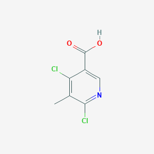 4,6-Dichloro-5-methylnicotinic acid - 252552-12-8