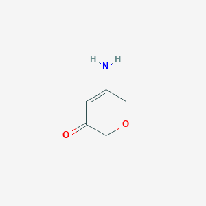 5-Amino-3,6-dihydro-2H-pyran-3-one - 265321-06-0