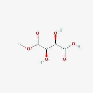 (2R,3R)-2,3-dihydroxy-4-methoxy-4-oxobutanoic acid - 3333-46-8