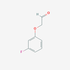 2-(3-Fluorophenoxy)acetaldehyde - 351076-01-2