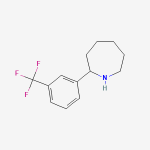 2-[3-(Trifluoromethyl)phenyl]azepane - 383131-08-6