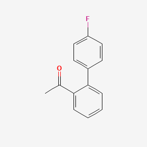 1-(4'-Fluoro[1,1'-biphenyl]-2-yl)ethanone - 552885-75-3