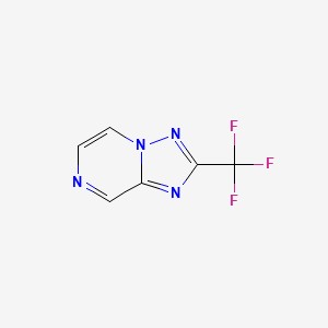 2-(Trifluoromethyl)-[1,2,4]triazolo[1,5-a]pyrazine - 681249-56-9