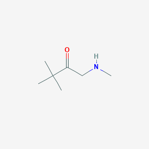 3,3-Dimethyl-1-(methylamino)butan-2-one - 70591-89-8