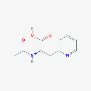(2S)-2-acetamido-3-(pyridin-2-yl)propanoic acid - 74164-26-4