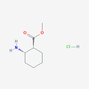 rac-methyl (1R,2S)-2-aminocyclohexane-1-carboxylate hydrochloride, cis - 835926-44-8