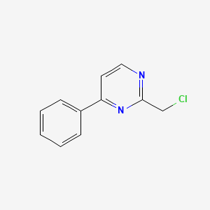 2-(Chloromethyl)-4-phenylpyrimidine - 87273-19-6
