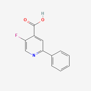 5-Fluoro-2-phenylisonicotinic acid - 885588-18-1