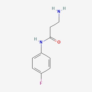 3-Amino-N-(4-fluorophenyl)propanamide - 938515-70-9