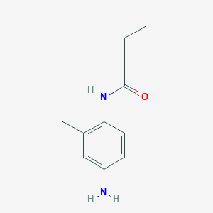 N-(4-amino-2-methylphenyl)-2,2-dimethylbutanamide - 946736-77-2