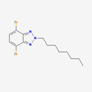 4,7-Dibromo-2-octyl-2H-benzo[d][1,2,3]triazole - 960509-83-5