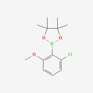 2-(2-Chloro-6-methoxyphenyl)-4,4,5,5-tetramethyl-1,3,2-dioxaborolane - 1061367-22-3